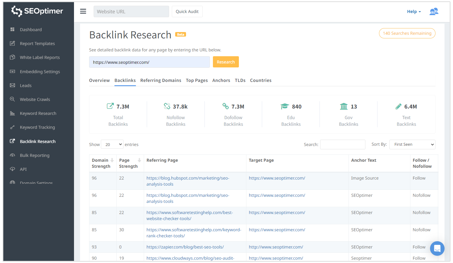 backlink research tool